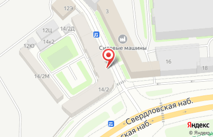 Служба доставки пиццы Siberian Canteen на карте