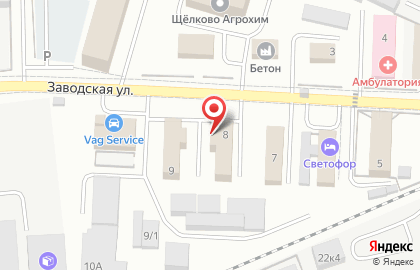 Автошкола Техническая школа на Заводской улице на карте
