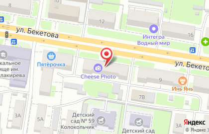Фотосалон CheesePhoto в Нижнем Новгороде на карте
