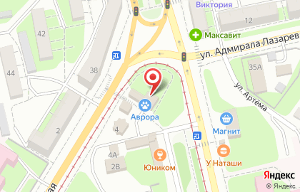 Клиника Аврора на площади Металлургов на карте