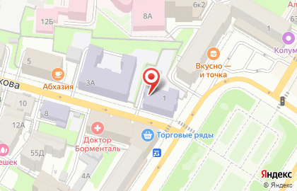 Школа №3 в Нижнем Новгороде на карте