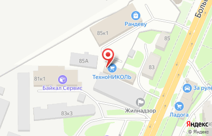 Бриз-Сервис на Большой Санкт-Петербургской улице на карте