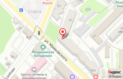 Совет ветеранов Управления МВД России по Рязанской области на карте
