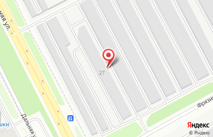 Шиномонтажная мастерская ШинкаPRO на Дальней улице на карте