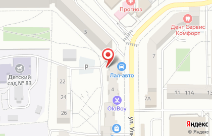 Магазин штор на ул. Ульяны Громовой, 2-6 на карте