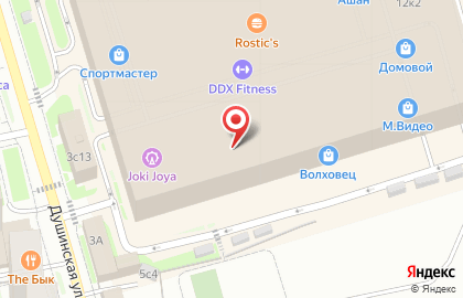 Мебельный магазин Anrex на шоссе Энтузиастов на карте