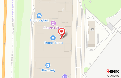 Subway на улице МКАД 2-й на карте