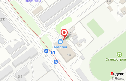 Магазин автозапчастей Балатон-Автолюкс на улице Станкостроителей на карте