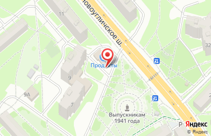 Магазин тканей в Москве на карте