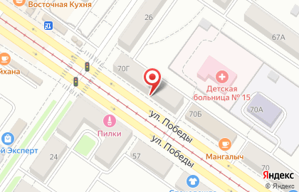 Салон Союз-Мебель в Орджоникидзевском районе на карте