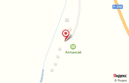 База отдыха Алтынсай на карте