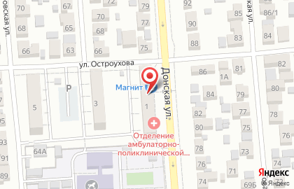 Супермаркет Магнит в Воронеже на карте