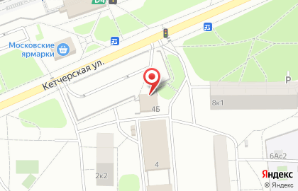Автобусная станция Кетчерская на карте