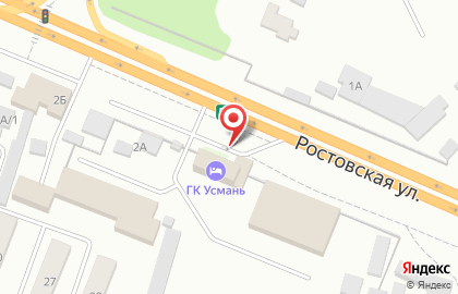 База отдыха Медвежья Берлога на Ростовской улице на карте