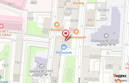 Удобный магазин Магнолия на Мещанской улице на карте