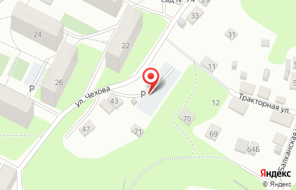 Автостоянка в Перми на карте