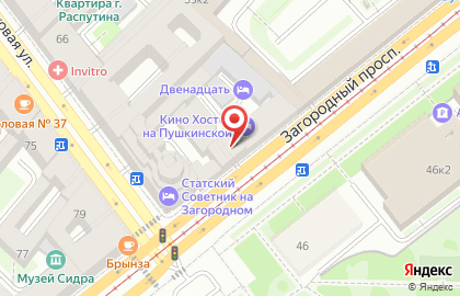 Интернет-магазин Zverinus.ru на карте
