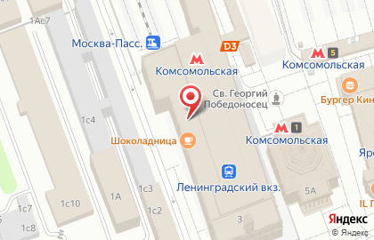 Магазин косметики в Москве на карте