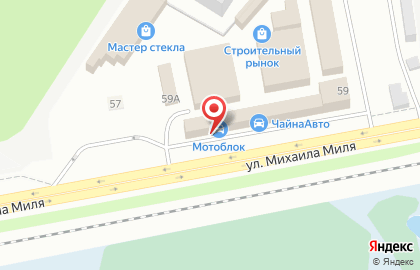 Салон-магазин МотоблокКазань на улице Михаила Миля на карте