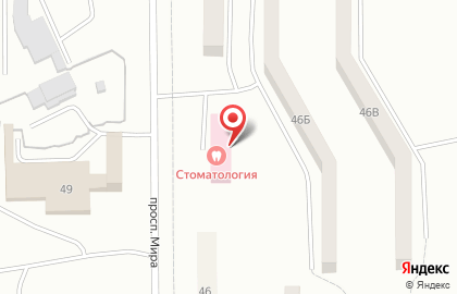 Амурская стоматологическая поликлиника на карте