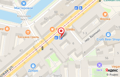 Талан на Сенной площади на карте