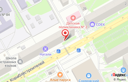 Ломбард Аврора в Нижнем Новгороде на карте