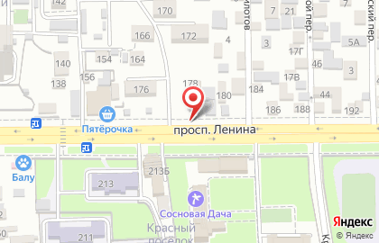 Магазин строительных и хозяйственных товаров на проспекте Ленина на карте