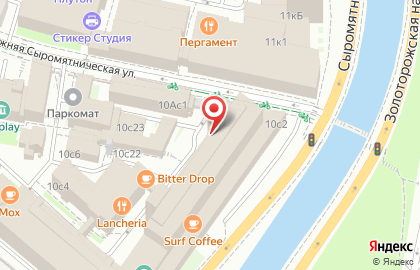 Салон шведских обоев O-design на Нижней Сыромятнической улице на карте