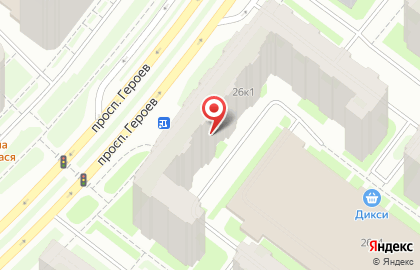 Автошкола АвтоБот на проспекте Героев на карте