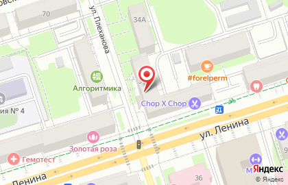 Столовая в Перми на карте