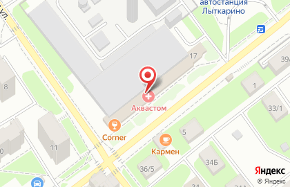 Мастерская натяжных потолков Комлинк-Сервис на карте