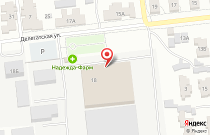 Группа компаний Надежда-Фарм на Делегатской улице на карте