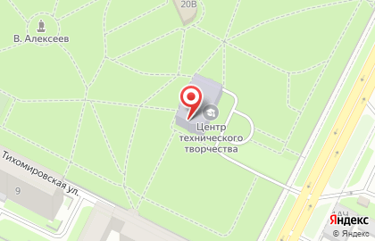 Центр детского и юношеского технического творчества, Кировский район на карте