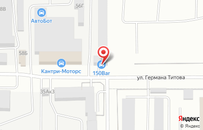 Автомойка в Барнауле на карте