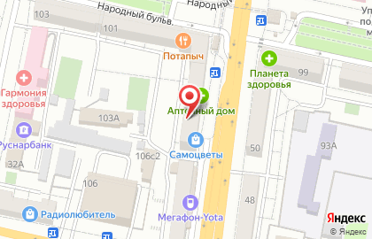 Багетная мастерская Мир рамок в Белгороде на карте