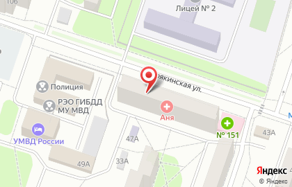 Почта России в Ярославле на карте