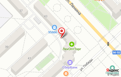 Фармация на проспекте Ленина на карте