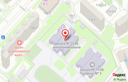Танцевальная студия Звезда в Новотушинском проезде, 8 к 2 на карте