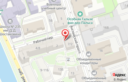 Адвокатский кабинет Морозова В.А. на карте