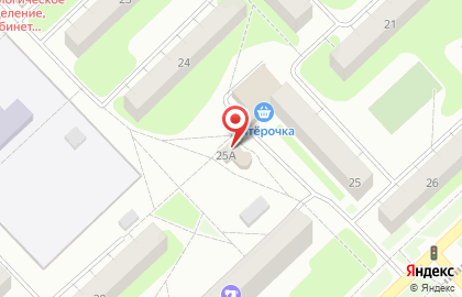 Продовольственный магазин Кстовские дворики в Нижнем Новгороде на карте