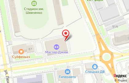 Фитнес-клуб Мастер Джим на Комсомольской на карте