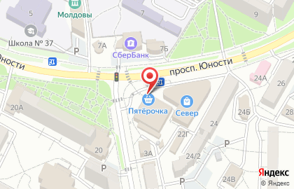 Банкомат ВТБ на улице Шеболдаева на карте