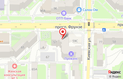 Салон-ателье женской одежды Болеро на карте