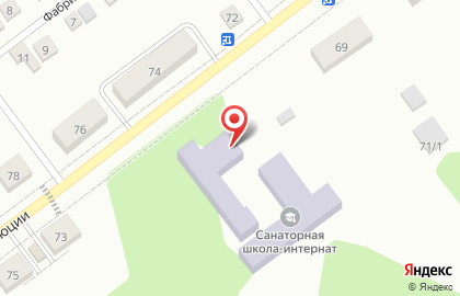 Ордынская санаторная школа-интернат на карте