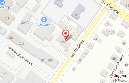 Карнизи Сервис на Нижегородской улице на карте
