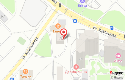 Торговая компания Флекс на улице Коштоянца на карте