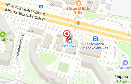 Ветеринарная клиника Центр здоровья животных на Московском проспекте на карте