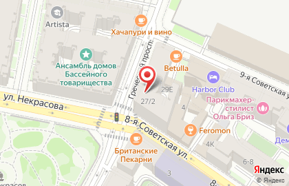 Sushi Box на Греческом проспекте на карте