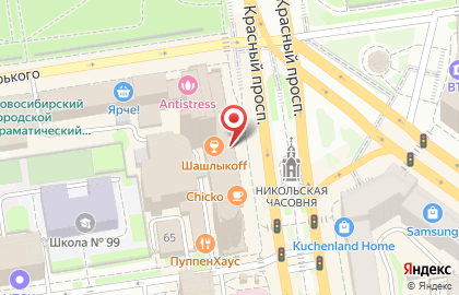 Компания Федеральная СЭС на Красном проспекте на карте