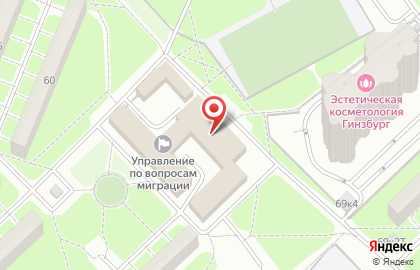 Парикмахерская Славянка в Московском районе на карте